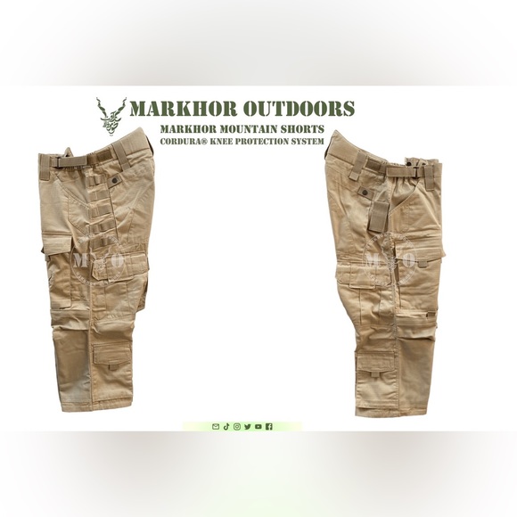 Markhor Mountain Shorts [3/4] CORDURA® knee protection system - Picture 2 of 7